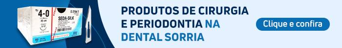 Banner produtos para periodontia e cirurgia na Dental Sorria.